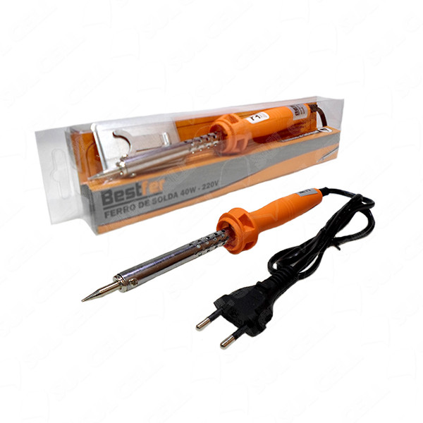 Ferro De Solda 40w Bestfer 220v Bfh1687 Ferramentas Assistencia